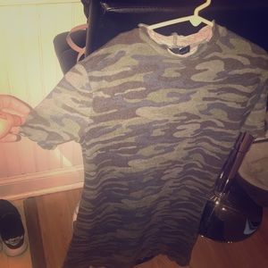 Army t shirt dress
